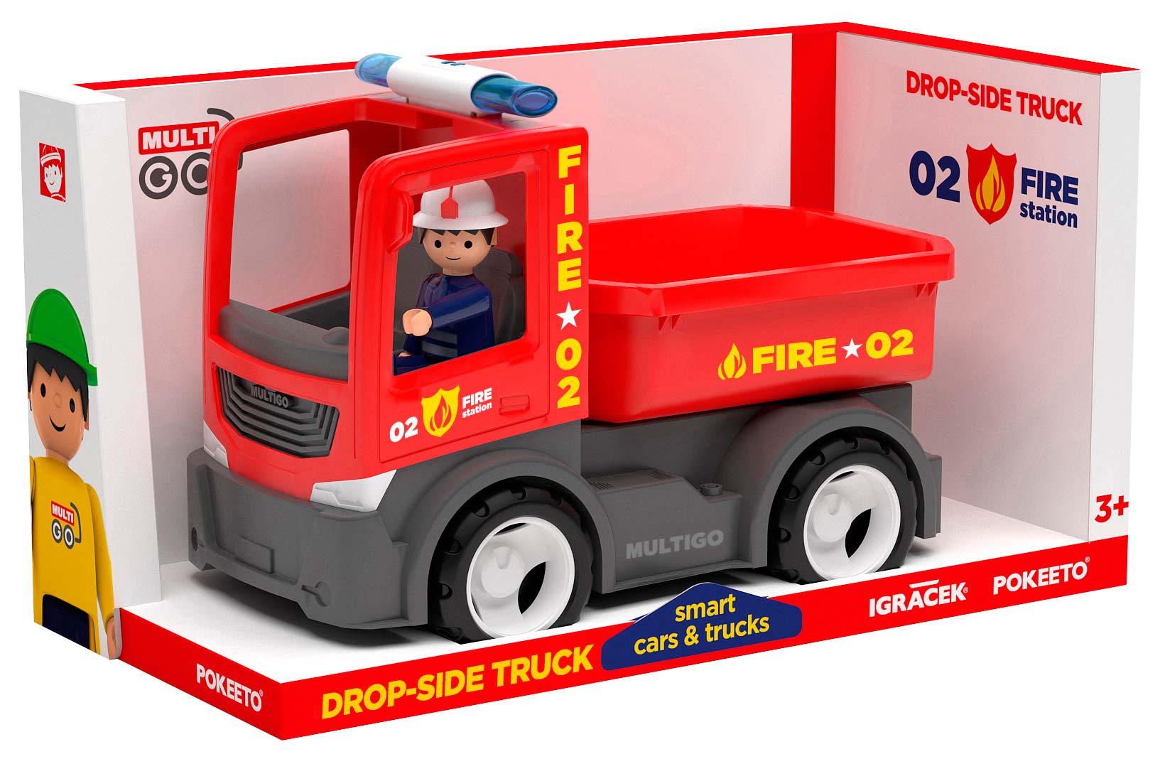 

Пожарная машина-грузовик с водителем Efko MultiGO Fire (27284)