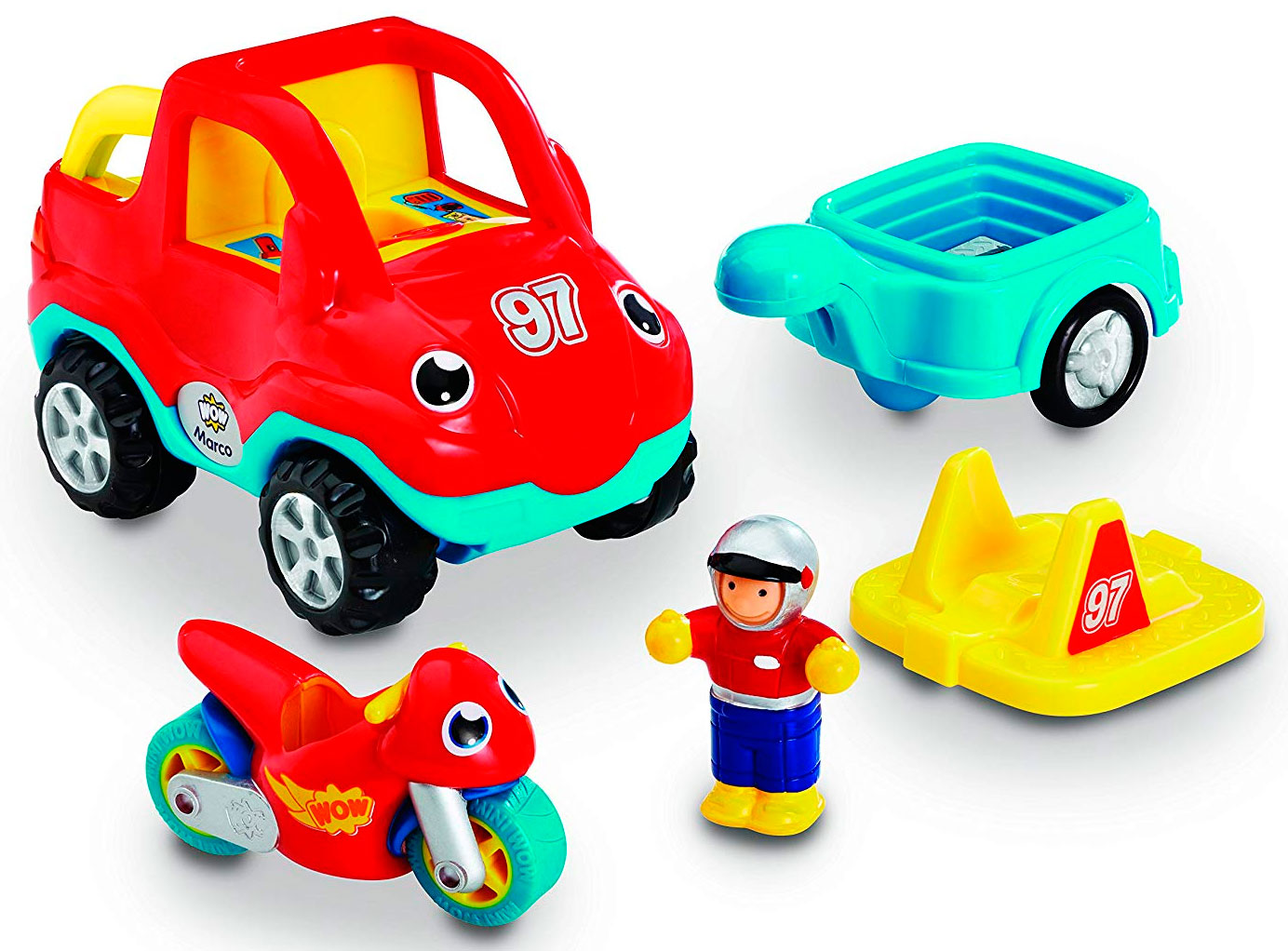 

Игровой набор Wow Toys Мото команда Марко (10716)