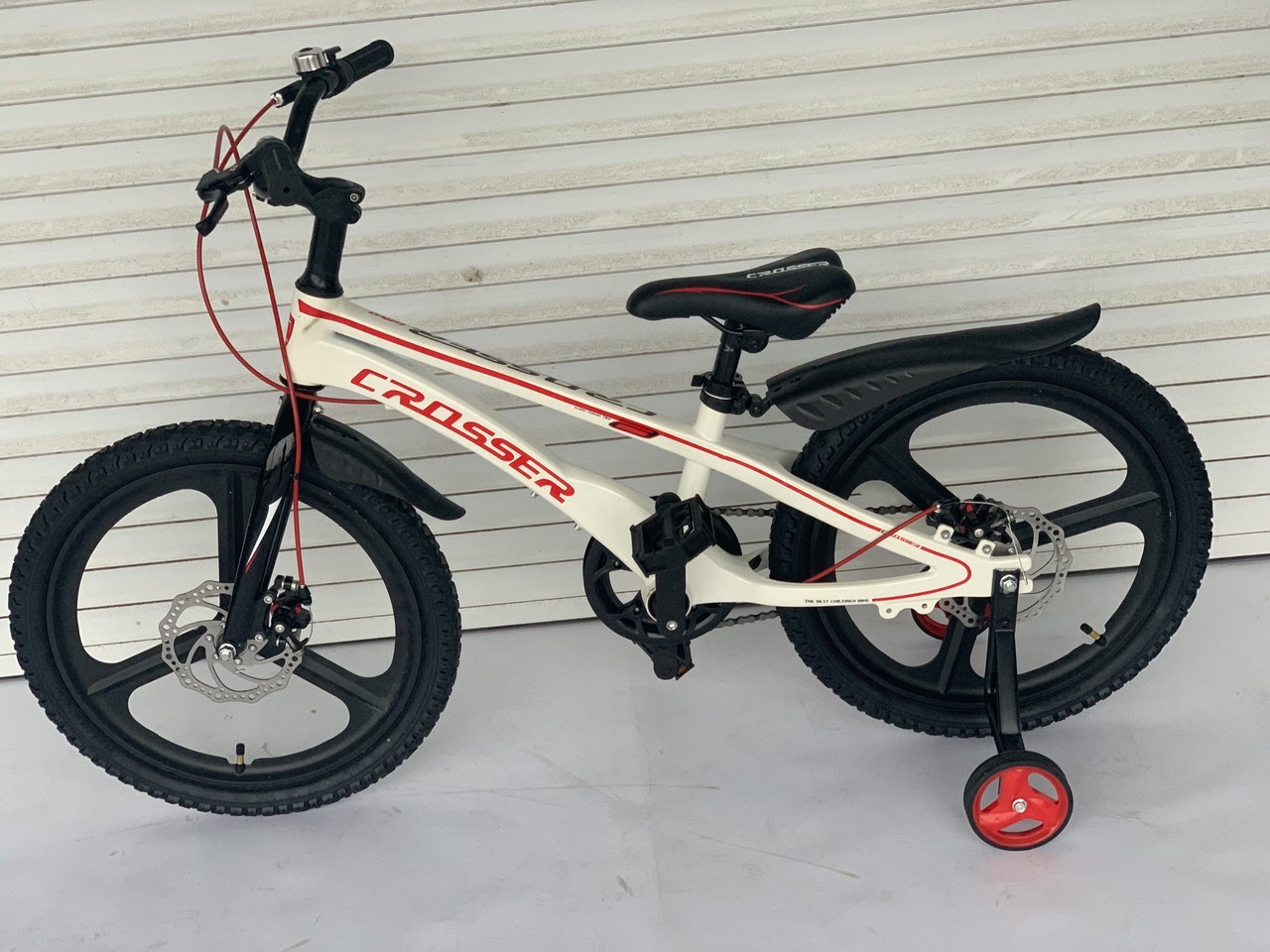 

Детский велосипед Crosser BMX Premium 20" белый