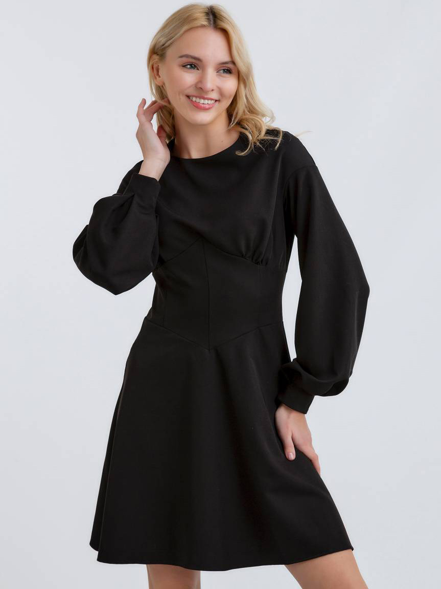 

Платье ROMASHKA Виченца 11499  Черное, Платье ROMASHKA Виченца 11499 L Черное