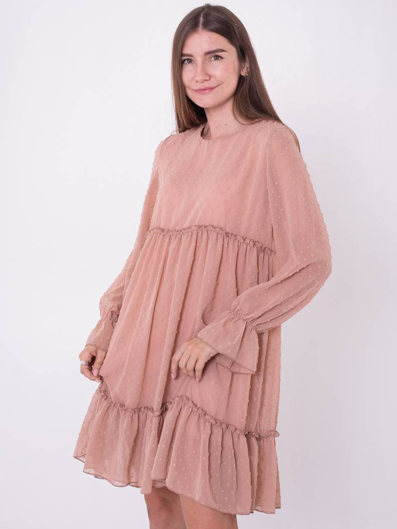 

Платье ROMASHKA Янина 10376 / Бежевое, Платье ROMASHKA Янина 10376 S/M Бежевое