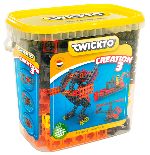 

Конструктор Twickto Creation-3 235 элементов (экзоскелет, вертолет, землечерпалка) (15073833)
