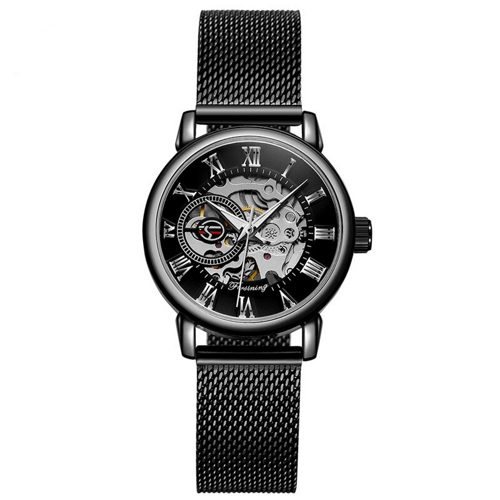 

Наручные часы Forsining 412 Black-Silver