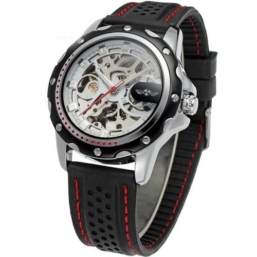 

Наручные часы Winner 8027 Black-Silwer-White