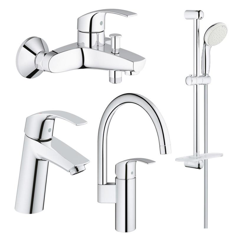 

Набор смесителей для ванной и кухни M-Size Grohe Eurosmart 123248MK