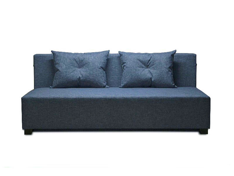 Прямой диван раскладной RedKing Грейс синий – низкие цены, кредит .