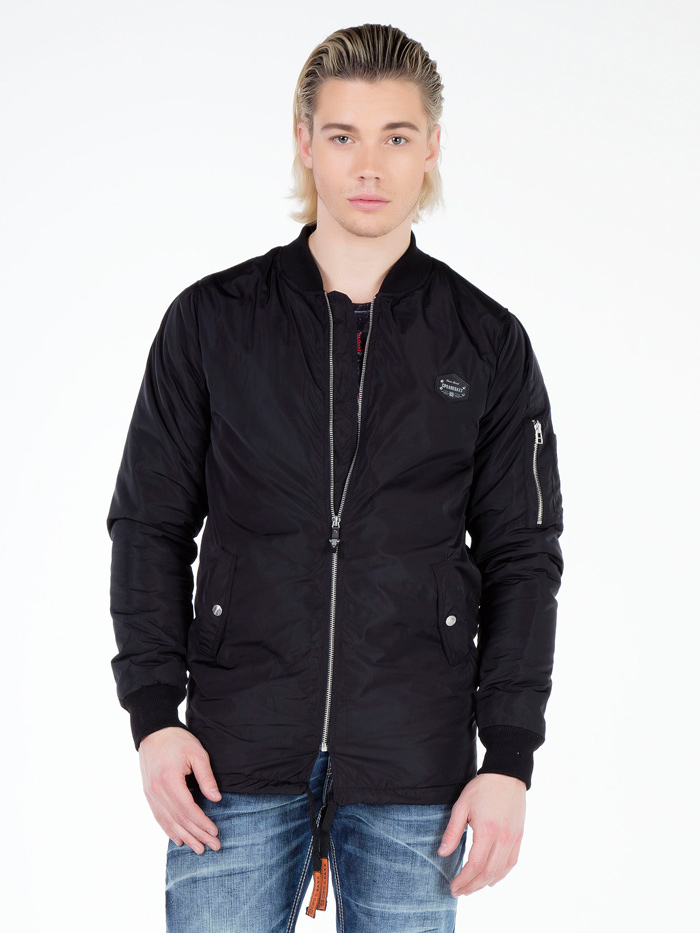

Бомбер Cipo&Baxx CJ150  Черный, Бомбер Cipo&Baxx CJ150 XL Черный