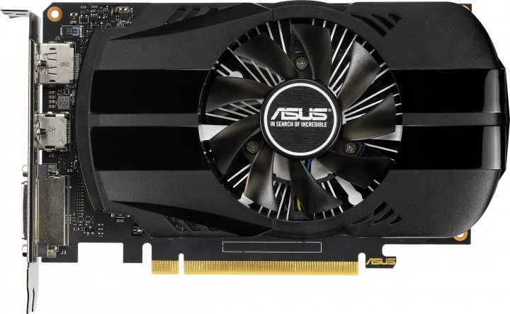 

Видеокарта GeForce GTX 1650 OC Asus PHOENIX 4Gb DDR5 (PH-GTX1650-O4G)