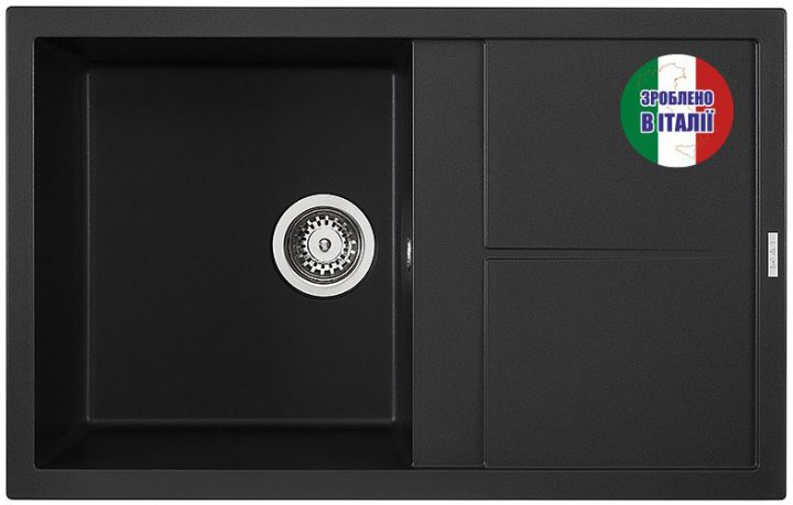 

Мойка гранитная Elleci Unico 300 Nero 40 (F00264541)