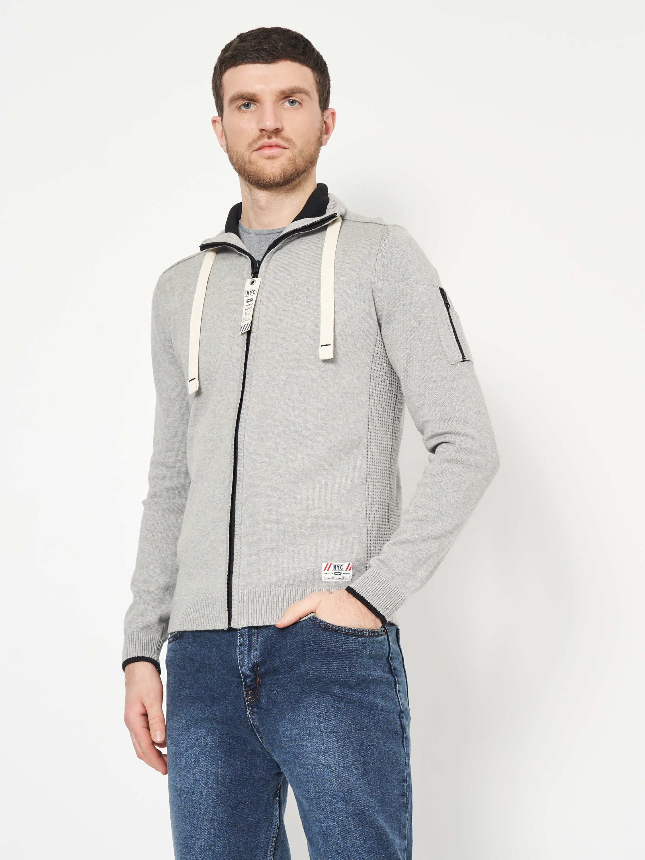 

Кофта Tom Tailor tm03300152  Серая, Кофта Tom Tailor tm03300152 M Серая