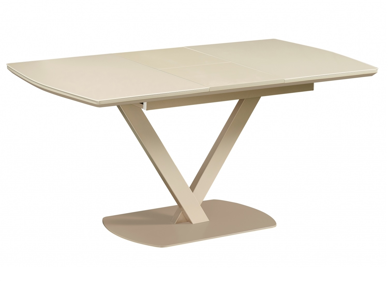 

Стол обеденный раскладной Impulse Frank 120(160)x80 см капучино
