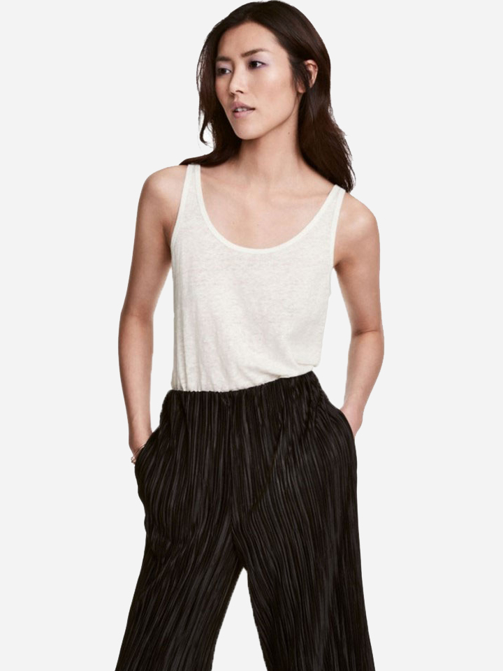 

Майка H&M 4601825  Молочная, Майка H&M 4601825 L Молочная