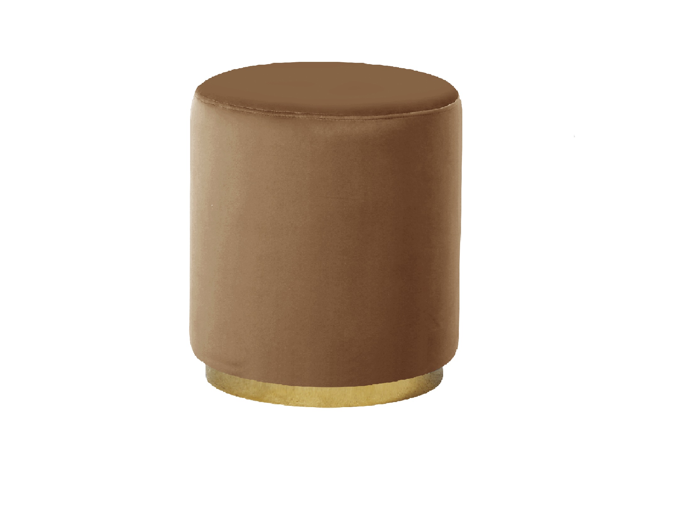 

Пуф Vetro Mebel Рико капучино + золото