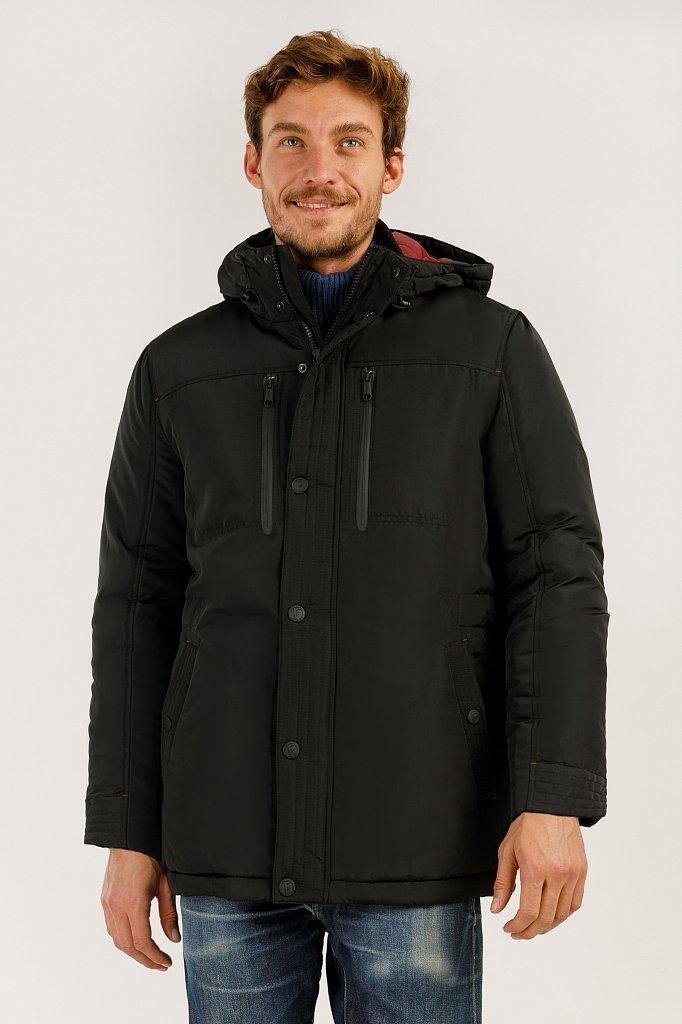 

Мужская зимняя куртка с капюшоном Finn Flare 14942007A-200 XXL Черная
