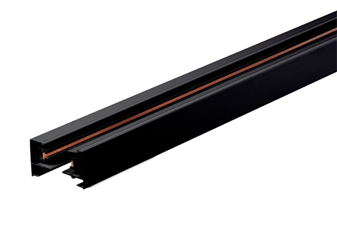

Шинопровод для трековых систем JAZZWAY PTR 1M-BL черный 1 м. с токовводом и заглушкой