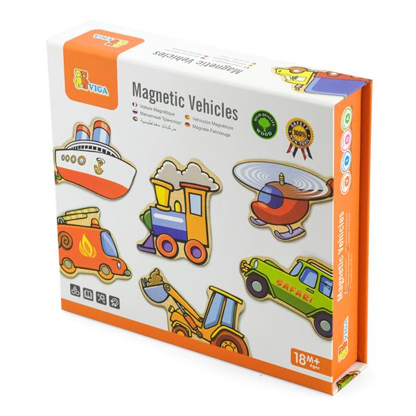 

Набор магнитов Viga Toys Транспорт, 20 шт. (58924)