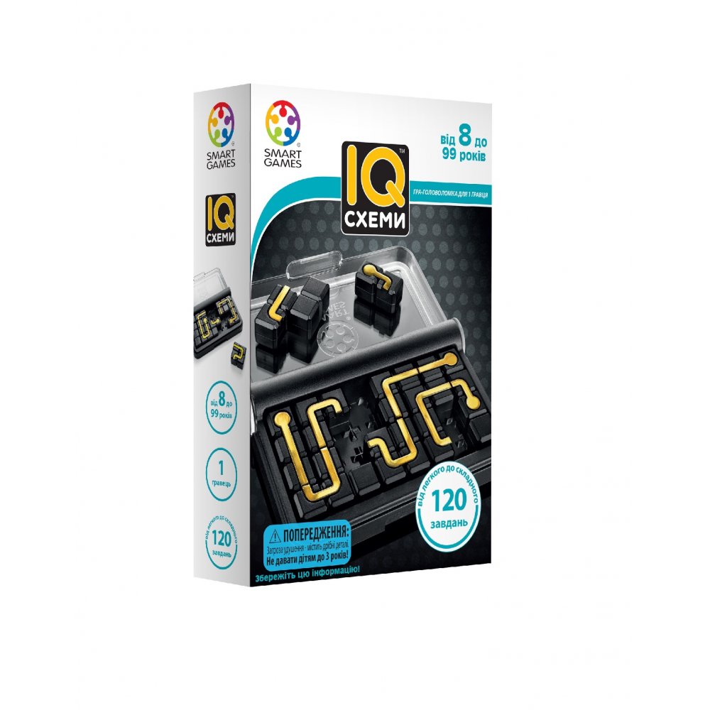 

Настольная игра Smart Games IQ Схеми (SG 467 UKR)