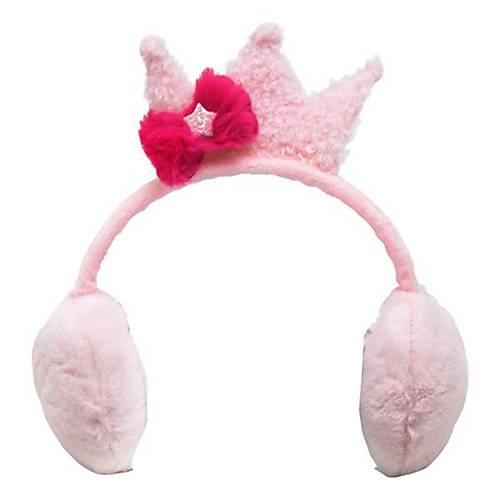 

Меховые наушники "Корона", розовые 7Toys