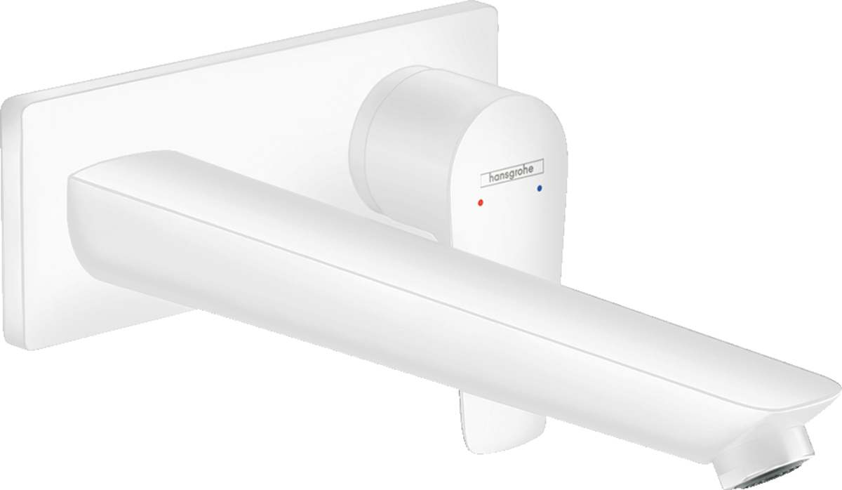 

Змішувач для раковини Hansgrohe Talis E зі стіни, прихованого монтажу, 225 мм / Matt White 71734700