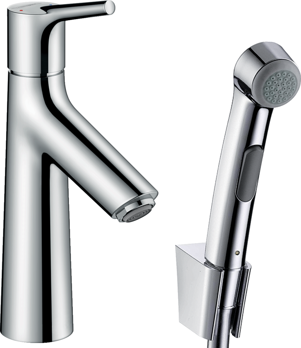 

Змішувач для раковини Hansgrohe Talis S 100 з гігієнічною лійкою 72290000