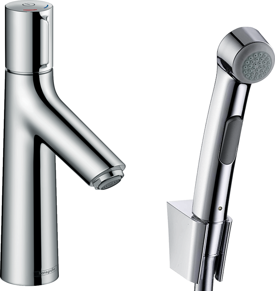 

Змішувач для раковини Hansgrohe Talis Select S 100 з гігієнічною лійкою 72291000