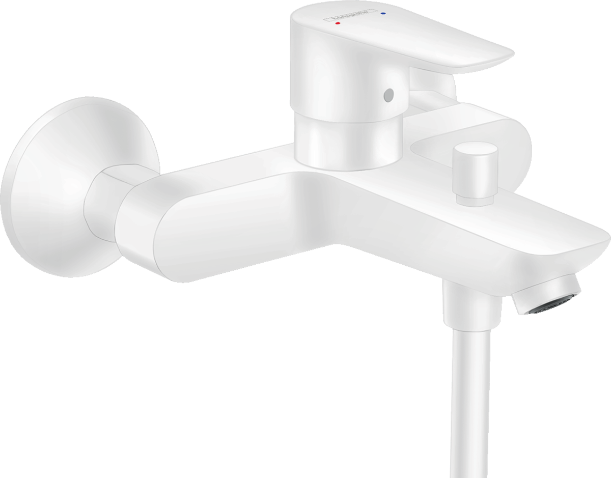 

Змішувач для ванни Hansgrohe Talis E Matt White 71740700