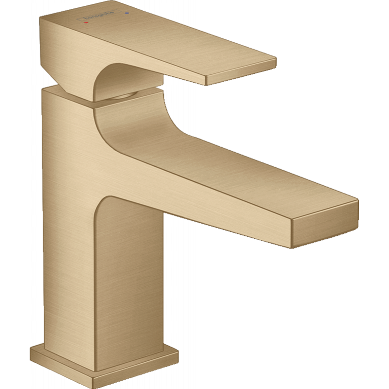 

Змішувач для раковини Hansgrohe Metropol 100 з донним клапаном push-open Brushed Bronze 32500140