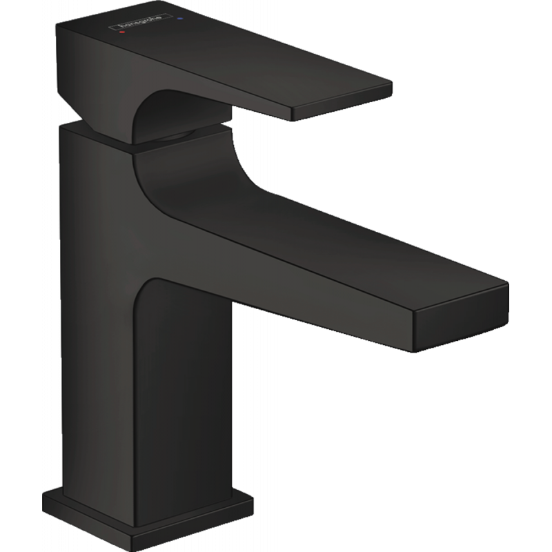 

Змішувач для раковини Hansgrohe Metropol 100 з донним клапаном push-open, Matt Black 32500670