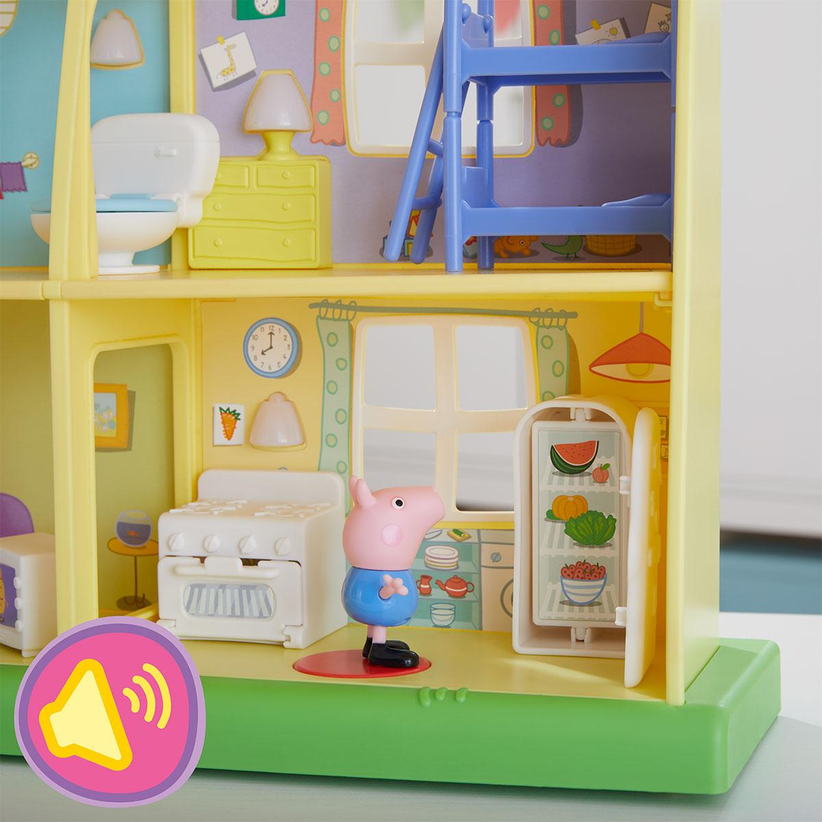 Игровой набор Peppa - Коттедж Пеппы День-ночь (3 фигурки, свет, звук) Peppa  Pig F2188 – фото, отзывы, характеристики в интернет-магазине ROZETKA от  продавца: Your Brand Toys | Купить в Украине: Киеве, Харькове,