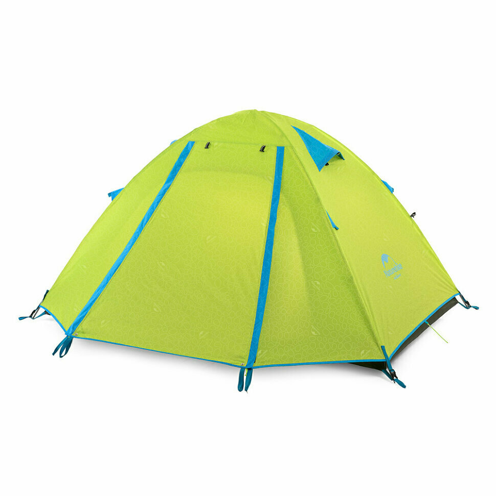 

Намет чотиримісний Naturehike P-Series NH18Z044-P, 210T/65D, зелений