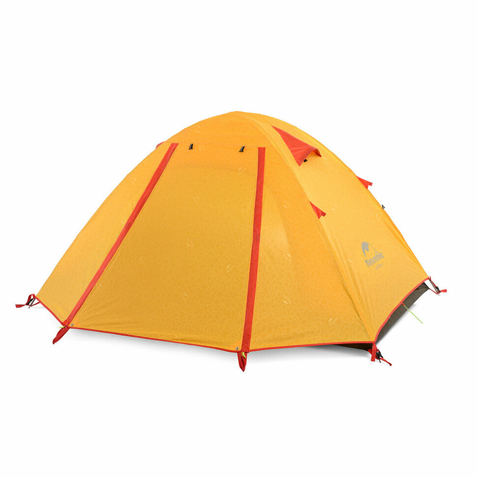 

Намет двомісний Naturehike P-Series NH18Z022-P 210T/65D, помаранчевий