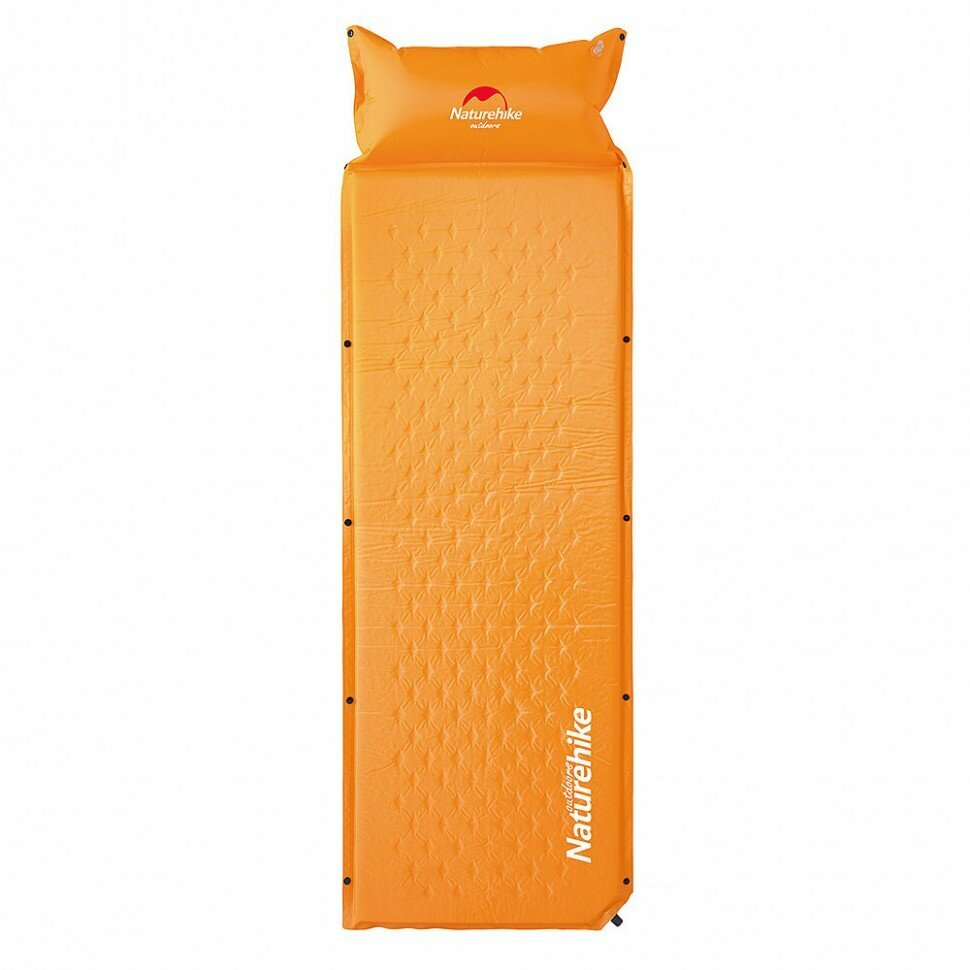 

Килимок самонадувний з подушкою Naturehike NH15Q002-D, 25мм, помаранчевий