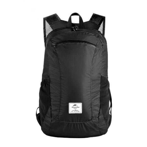 

Рюкзак компактний надлегкий Naturehike Ultralight NH17A012-B, 18 л, чорний