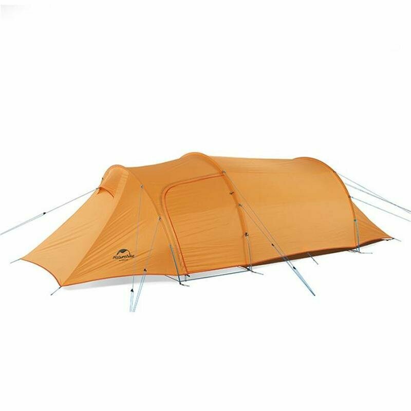 

Намет двомісний з футпринтом Naturehike Opalus NH20ZP001, 210T, помаранчевий