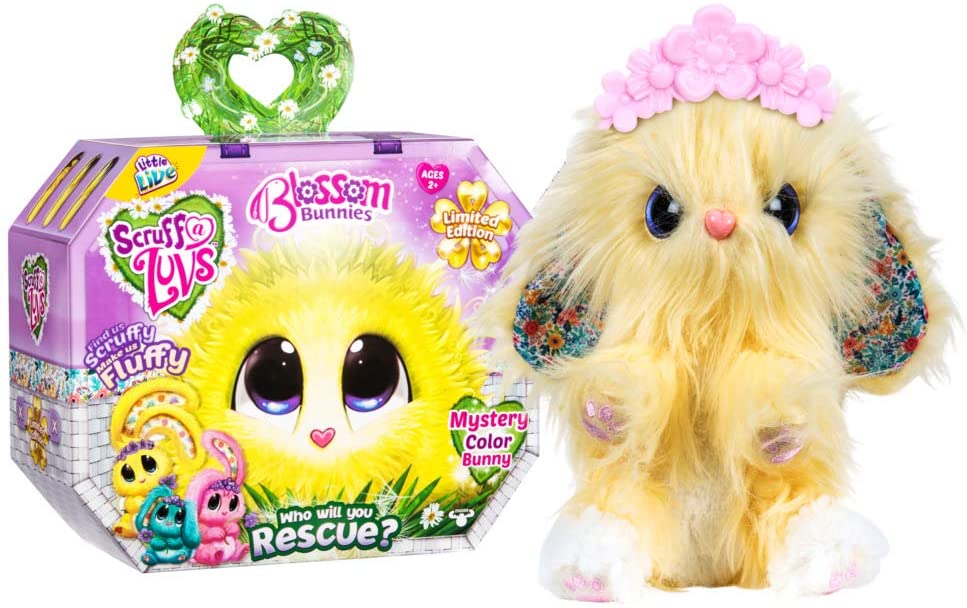 

Мягкая игрушка сюрприз Rescue Blossom Bunnies mystery (AL-222)