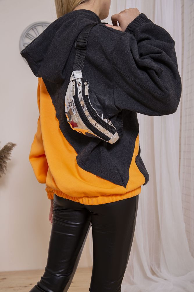 

Детская бананка серебристого цвета размер  FG_03803, Детская бананка серебристого цвета размер one size FG_03803