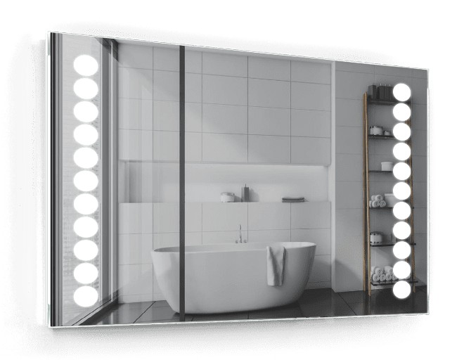 

Зеркало c LED подсветкой Smart Mirror сенсорное Varese SK 120х80см Прямоугольное