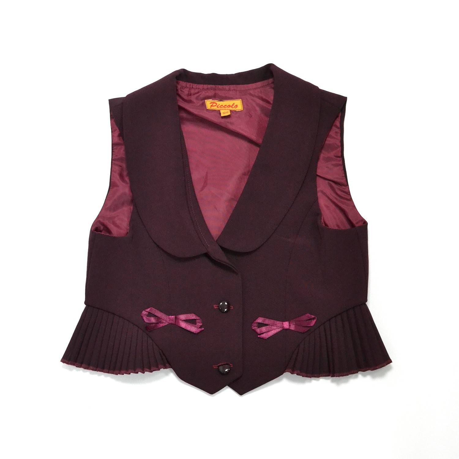 

Безрукавка Piccolo L 116 см Бордовая 180985