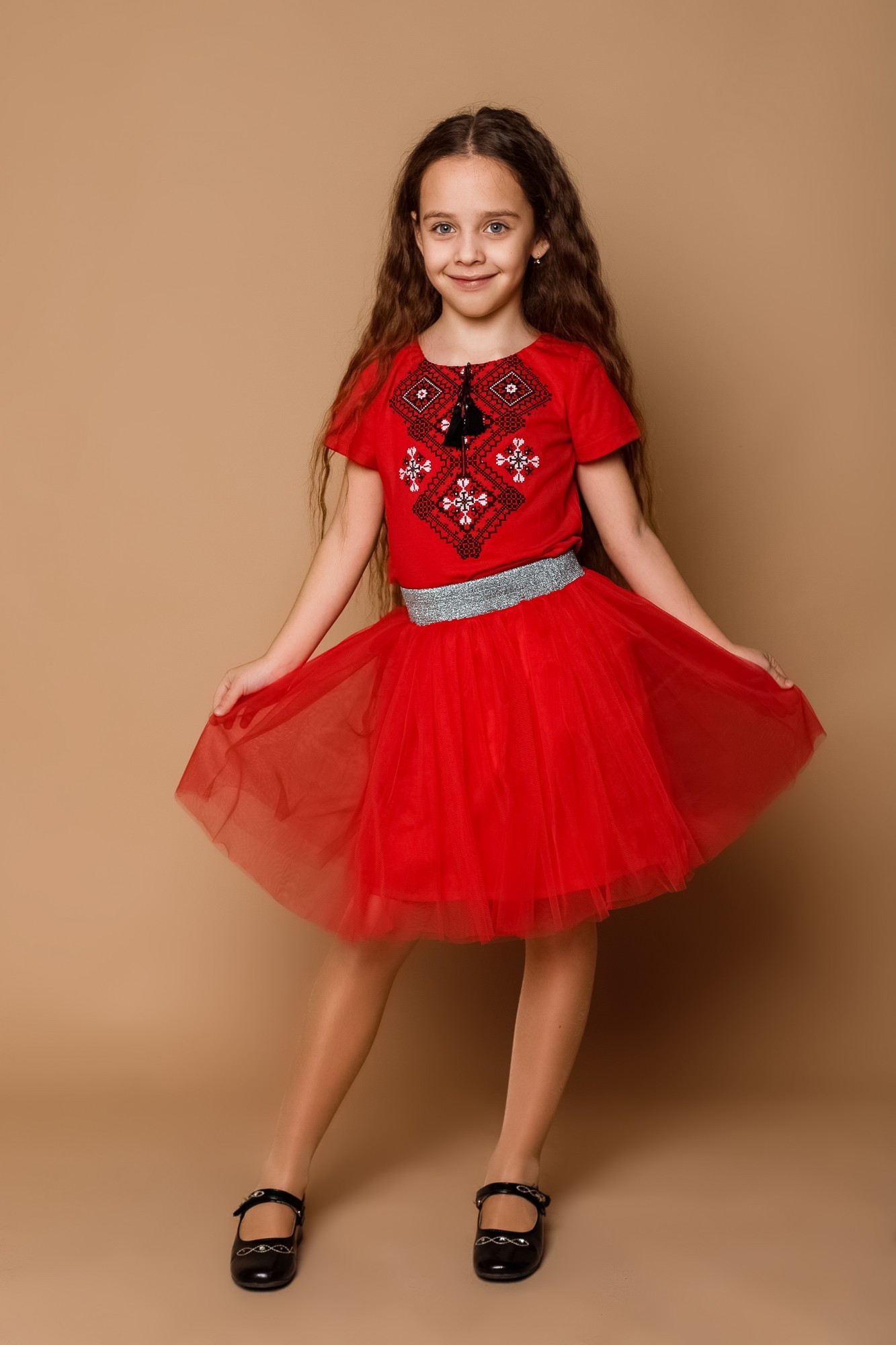 

Юбка детская Piccolo L фатиновая 92 Красная 182056