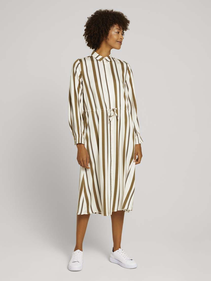 

Платье Tom Tailor 1027742 green beige stripe  бежевый, Платье Tom Tailor 1027742 green beige stripe 40 бежевый