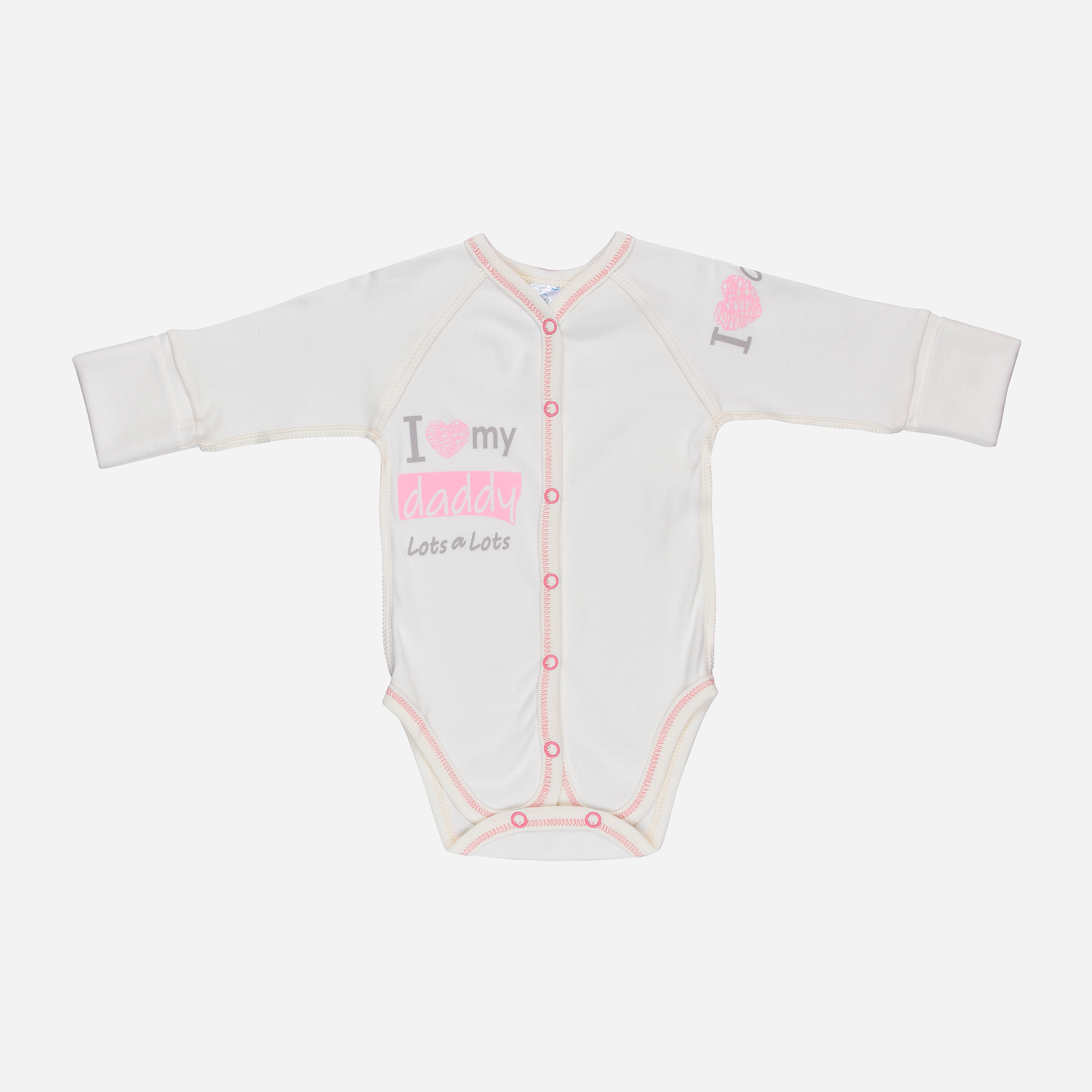 

Боди Veres I love my daddy 102.81-6 56 см Молочное