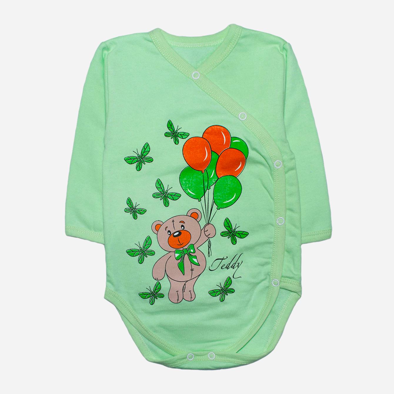 

Боди Малыш style Мишка БД-16  р 68-74 см Салатовое, Боди Малыш style Мишка БД-16 44 р 68-74 см Салатовое