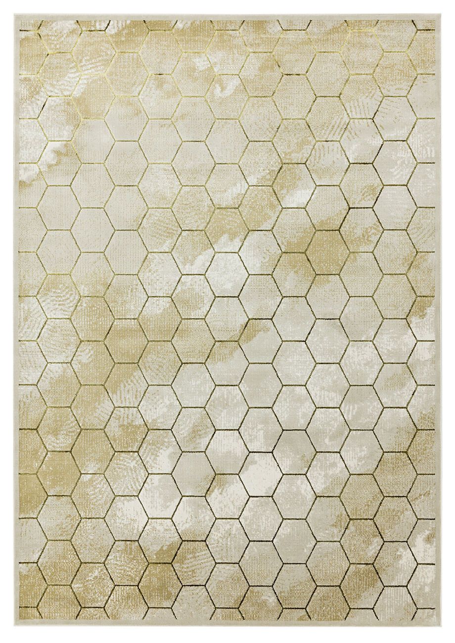 

Ковер Quantum QU05 Honeycomb 160х230 см Бежевый