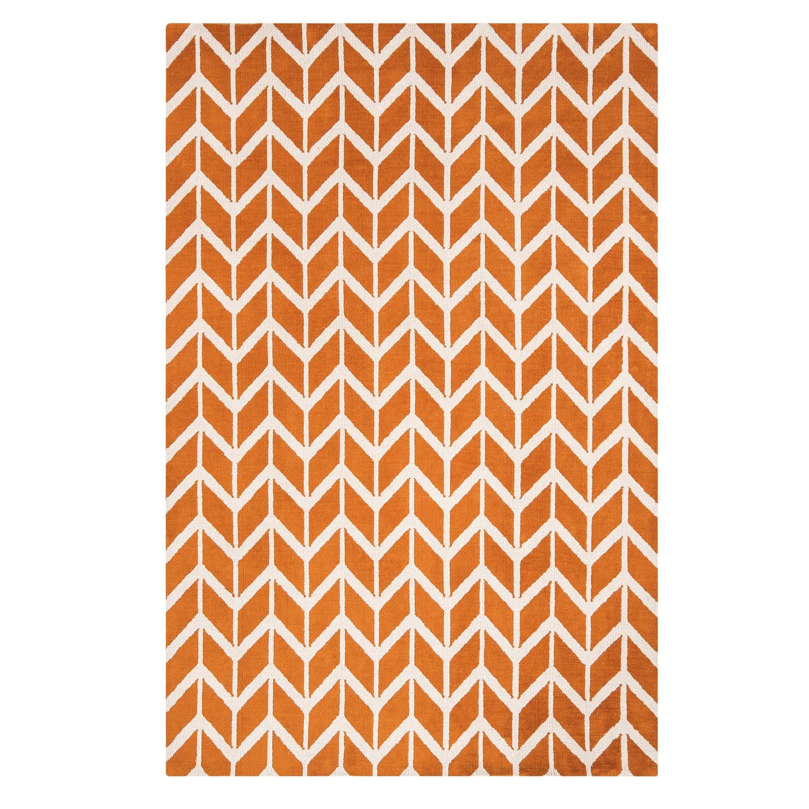

Ковер Arlo AR07 Chevron Orange 120x170 см Оранжевый