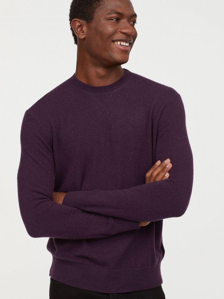 

Свитшот H&M XAZ108675CERB XXL Фиолетовый