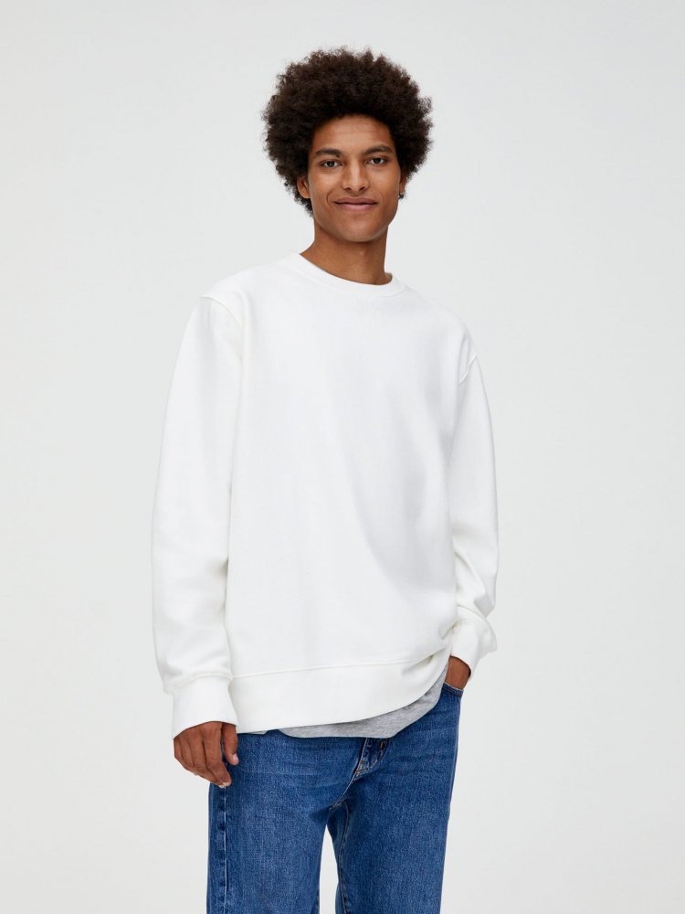 

Свитшот Pull & Bear 9596/514/251  Белый, Свитшот Pull & Bear 9596/514/251 XS Белый