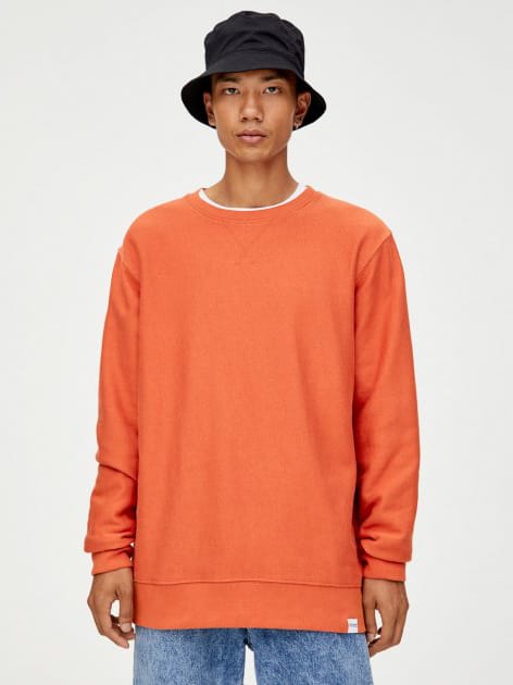 

Свитшот Pull & Bear 9596/514/615  Оранжевый, Свитшот Pull & Bear 9596/514/615 XXS Оранжевый