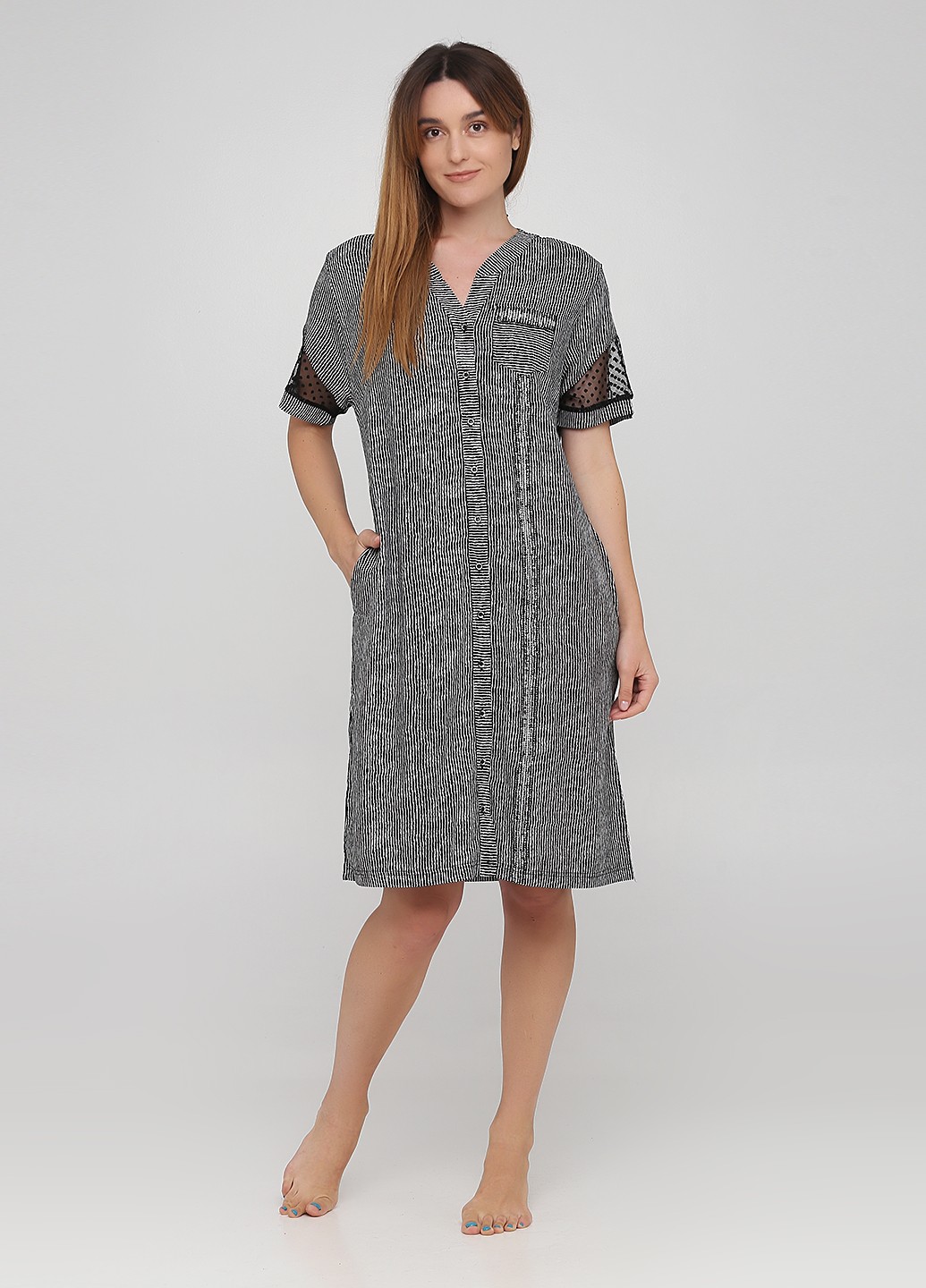 

Халат женский Imaginal  черный, Халат женский Imaginal 48 черный