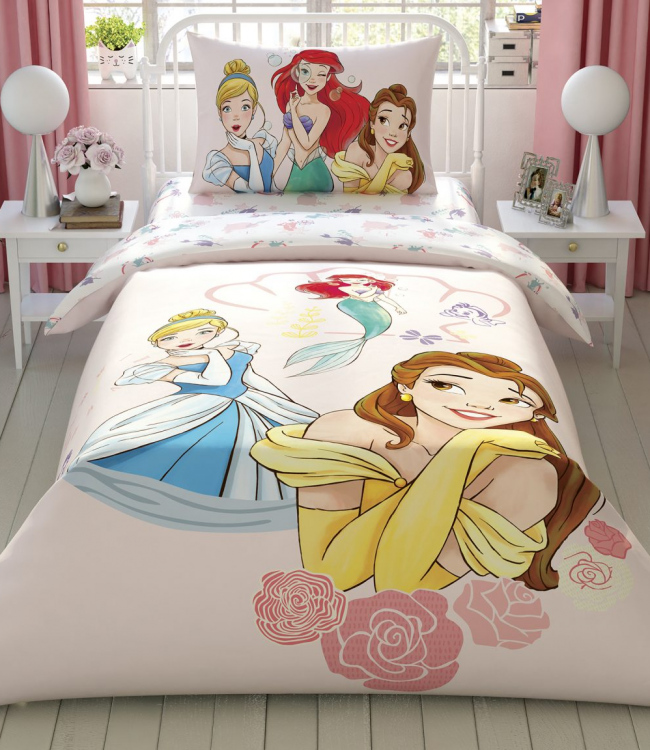 

Комплект постельного белья Tac Disney DH Princess Girl Power полуторный ранфорс арт.TAC60259497