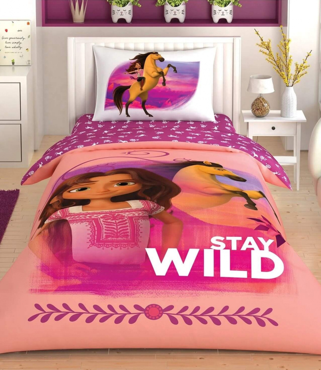 

Комплект постельного белья Tac Disney Sprit Stay Wild полуторный ранфорс арт.TAC60257920